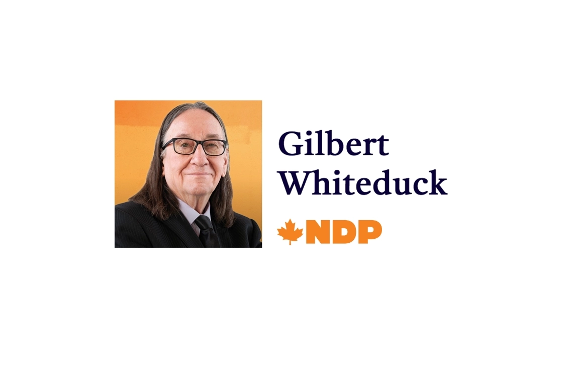 Les candidats présentent leurs arguments : Gilbert Whiteduck