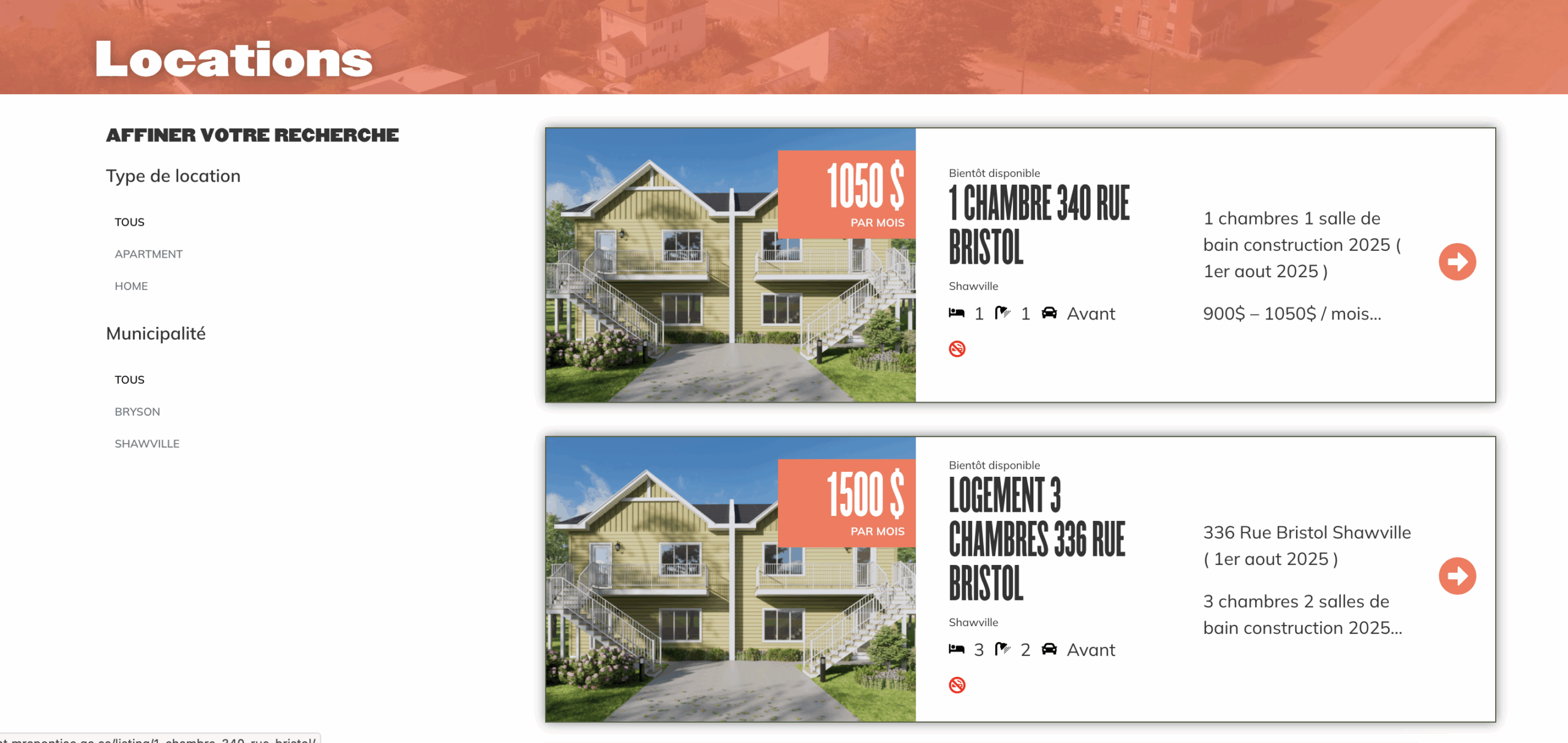 Une plateforme de logement de la MRC pour relier locataires et propriétaires
