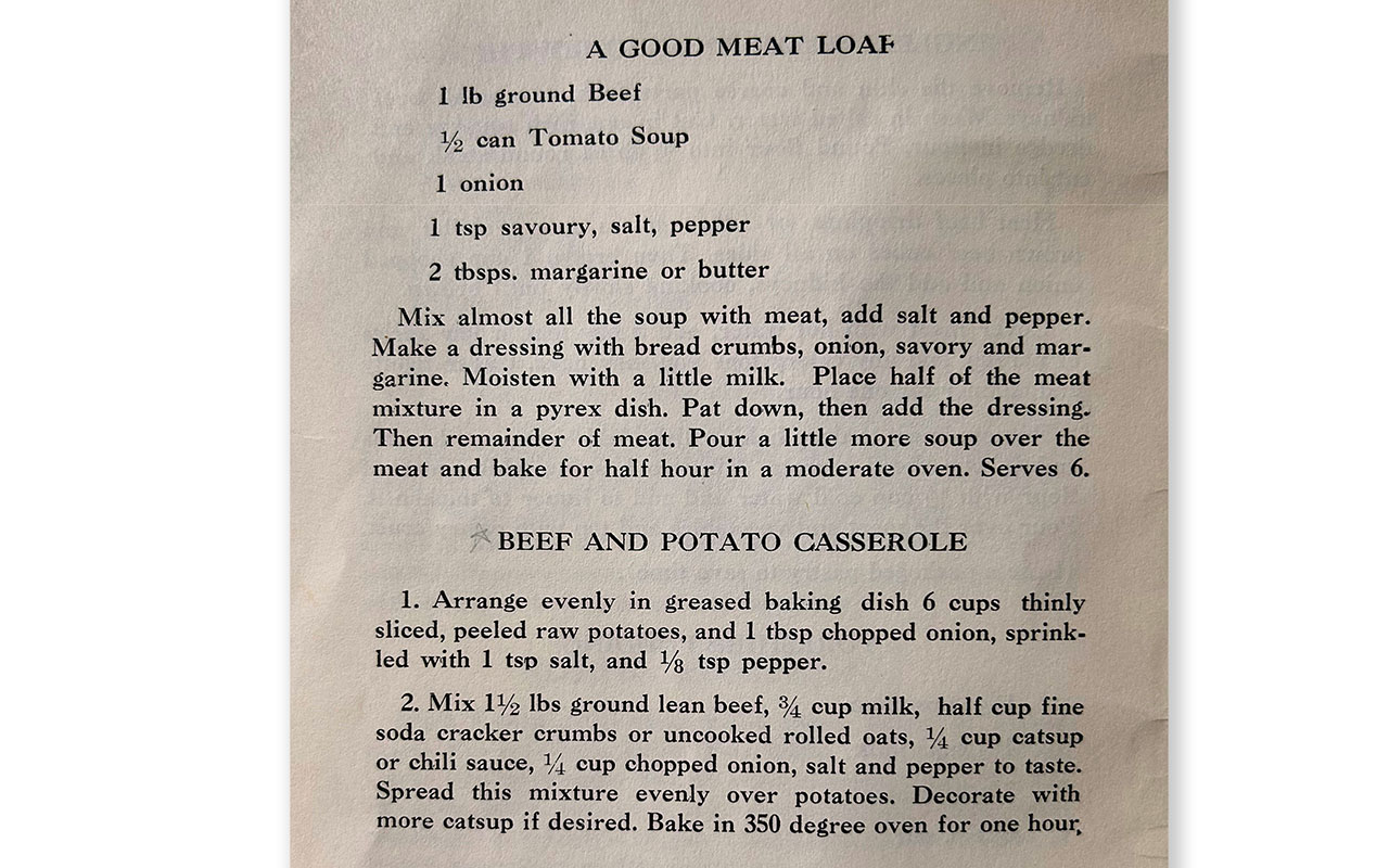 Recettes du comté de Pontiac — Tout sur le bœuf